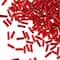 12 Pack: John Bead Ruby Czech Glass Bugle Beads